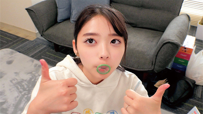 【二葉エマ】新米妻のノーハンドゴム装着誘惑と中出しがエロい